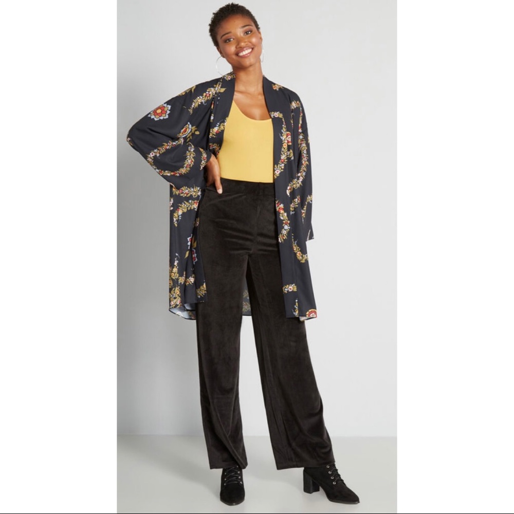 MODCLOTH • Cord Ordered Wide Leg Pants Corduroy